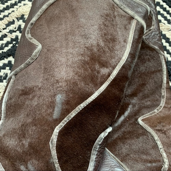 Vintage Tall Western Boot Vero Cuoio Italian made - Picture 6 of 12